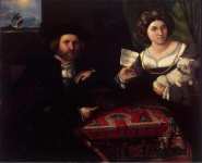 Lotto Lorenzo Family Portrait  - Hermitage